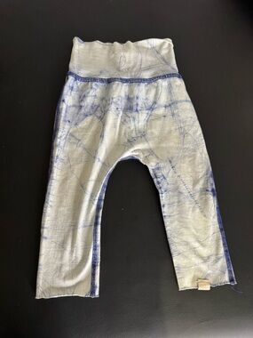 Kooshoo Worlds Most Perfect kids pants Casual Tie-Dye Leggings - Blue, 6-18 mths